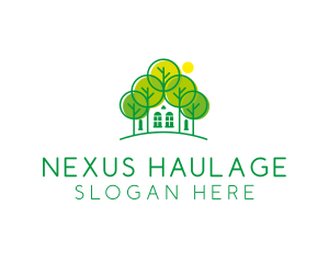 Green Forest House logo design