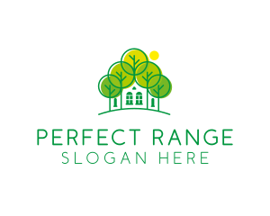 Green Forest House logo design