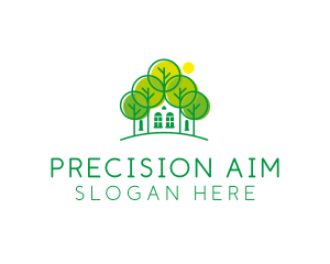 Green Forest House logo design