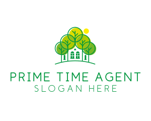 Green Forest House logo design