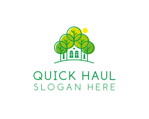 Green Forest House logo design