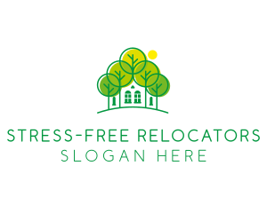 Green Forest House logo design