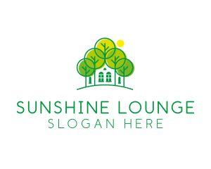 Green Forest House logo design