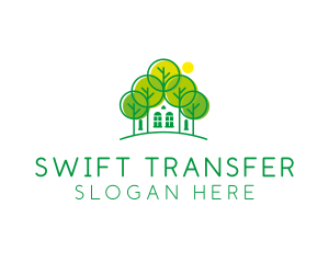 Green Forest House logo design