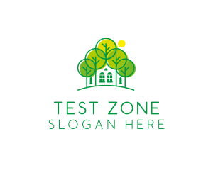 Green Forest House logo design