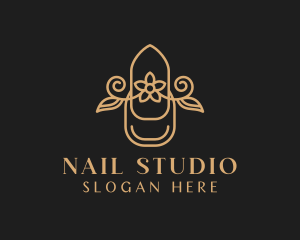Floral Nail Manicure logo