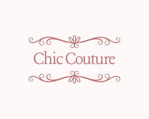 Fashion Decoration Boutique logo design