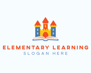 Learning Childcare Castle logo design