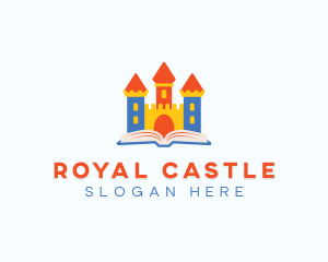 Learning Childcare Castle logo design