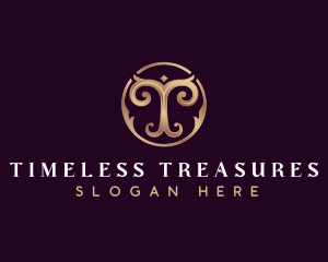 Elegant Boutique Letter T logo