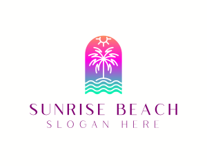 Beach Island Summer logo