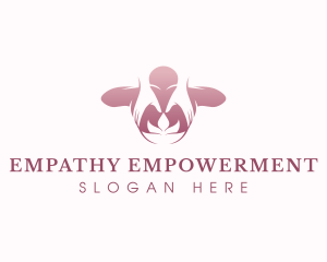 Massage Body Lotus logo design