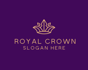 King Royalty Crown logo design