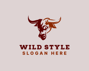 Wild Bull Ranch logo design