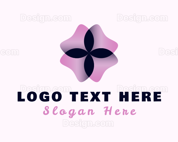 Floral Spa Wellness Logo