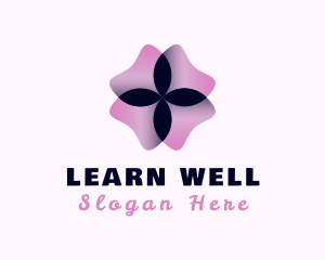 Floral Spa Wellness logo design