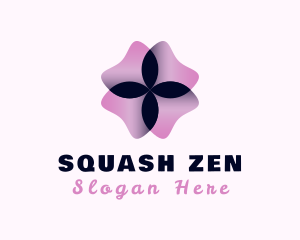 Floral Spa Wellness logo design