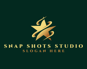 Star Waves Film Studio logo design