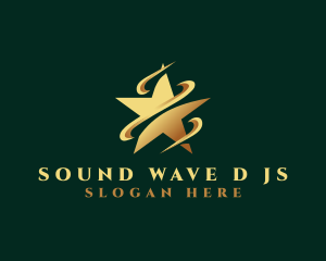 Star Waves Film Studio logo design