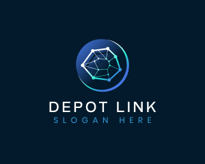 Network Link Technology logo design