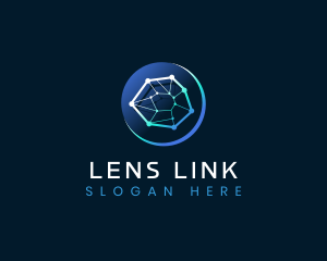 Network Link Technology logo design