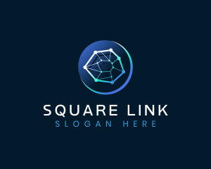 Network Link Technology logo design