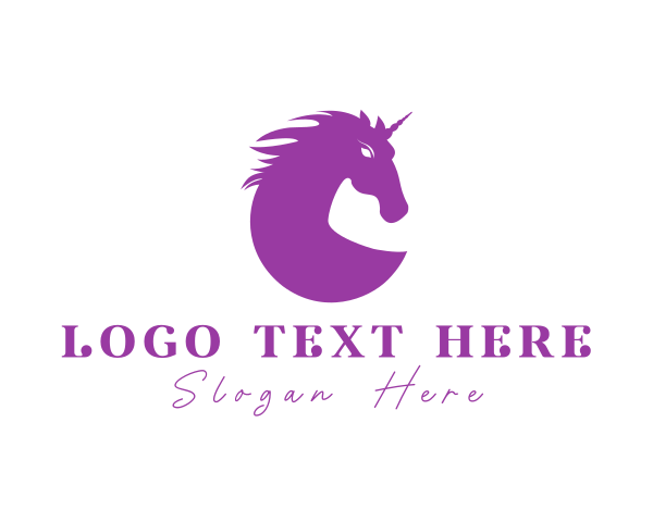 Mythical Creature logo example 4