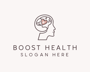 Heart Mental Health logo design