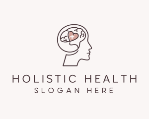 Heart Mental Health logo design