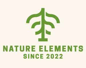 Nature Tree Farm  logo design