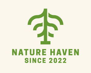 Nature Tree Farm  logo design