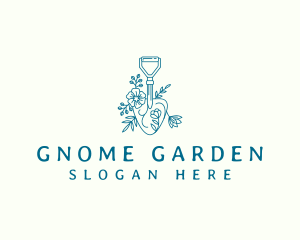 Shovel Garden Landscaping logo design