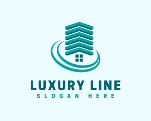 Luxury Condominium Real Estate logo design