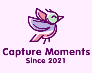 Purple Finch Bird  logo