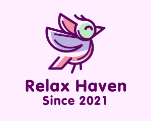 Purple Finch Bird  logo