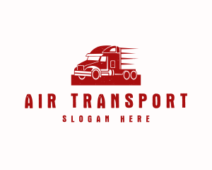 Fast Cargo Truck logo design