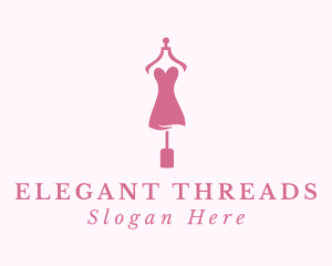 Tailoring Fashion Dress logo design