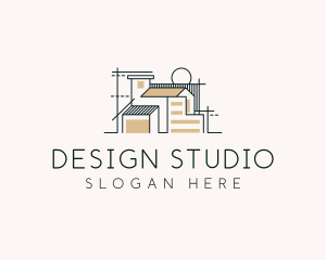 House Blueprint Architecture Design logo