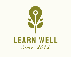 Organic Acupuncture Wellness  logo design