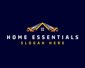 Luxury Home Roofing logo design