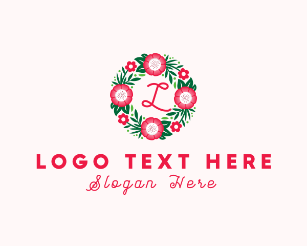 Floral Arrangement logo example 1