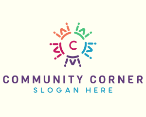 Charity Crown Community logo design