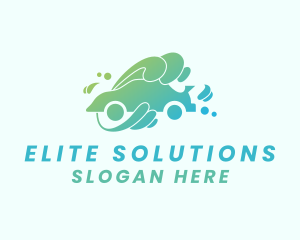 Vehicle Water Wash logo design