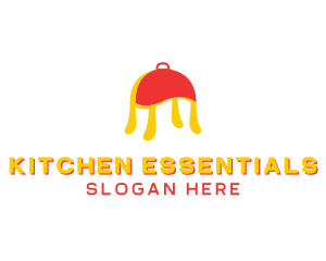 Sauce Kitchen Cloche  logo design