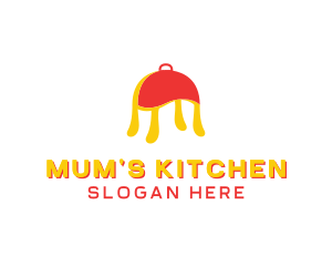 Sauce Kitchen Cloche  logo design