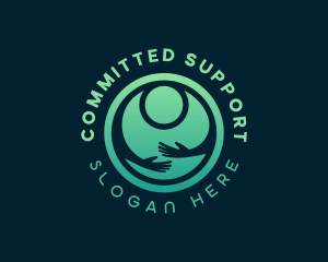 Human Hands Foundation logo design