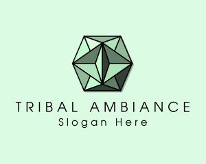 Luxury Emerald Crystal logo design