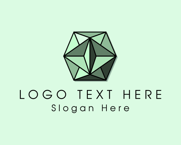 Green Diamond logo example 2