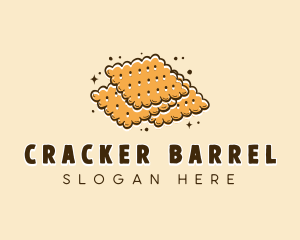 Biscuit Cracker Food logo design