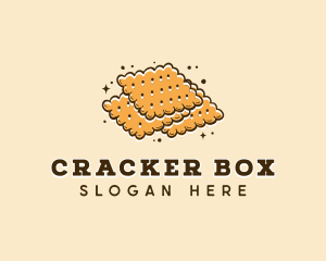 Biscuit Cracker Food logo design